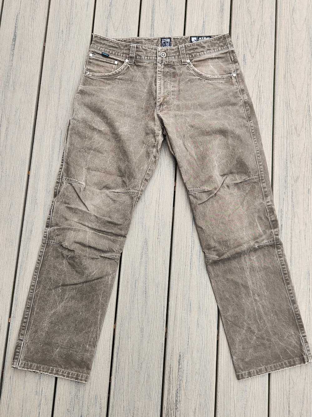 Kuhl Men’s Faded Taupe Straight Jeans